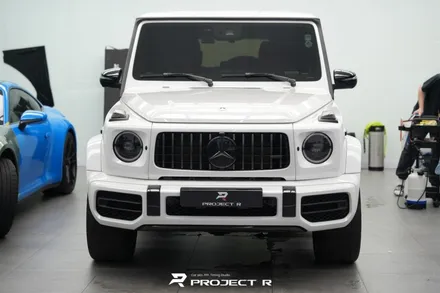 벤츠 G63 AMG 지바겐 범퍼 PPF 재시공, 울트라핏 XP크리스탈 부천PPF 프로젝트알 / 부천 원미구 상동