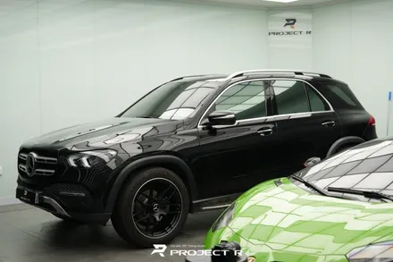 벤츠 GLE 300d 틴팅 재시공, 글라스틴트 선셋 부천 열차단 썬팅 프로젝트알 / 부천 원미구 상동