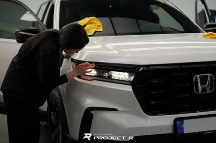 혼다 파일럿 도어 PPF 및 생활보호 패키지 시공, 부천 약대동 울트라핏 PPF 전문 프로젝트알 / 부천 원미구 상동