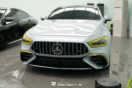 벤츠 AMG GT43 앞범퍼 및 리어 디퓨저 울트라핏 PPF 재시공, 부천 수입차PPF 전문 프로젝트알 / 부천 원미구 상동