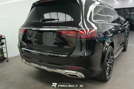 벤츠 GLS 580 부분 PPF, 사고수리 뒷범퍼 트렁크 재시공, 부천 울트라핏 PPF 전문 프로젝트알 / 부천 원미구 상동