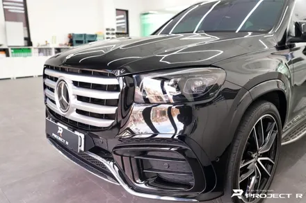 벤츠 GLS 사고수리 후 부분 PPF 재시공, 울트라핏 XP 크리스탈, 부천 수입차 PPF 전문 프로젝트알 / 부천 원미구 상동