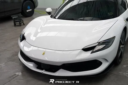 페라리 296 GTS PPF 프론트패키지 및 카본PPF 포인트 시공 부천 프로젝트알 / 부천 원미구 상동