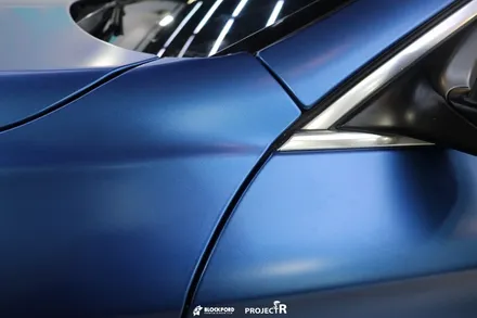 부천랩핑전문점 bmw520d 에이버리 사틴다크블루 전체랩핑 후기 / 부천 원미구 상동