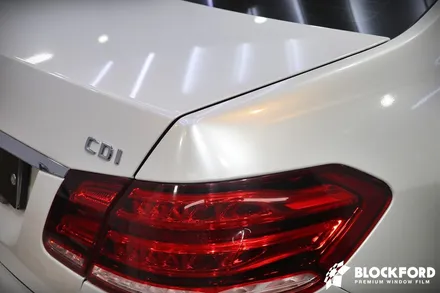 [부천 자동차 랩핑] 벤츠 E클래스 E220 에이버리 화이트펄 / 부천 원미구 상동