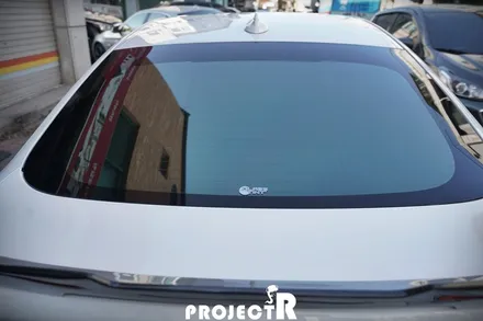 부천 BMW 4시리즈 열차단 썬팅, 글라스틴트 선셋 윈도틴팅 및 실내 카본 랩핑 시공기 by 프로젝트R / 부천 원미구 상동