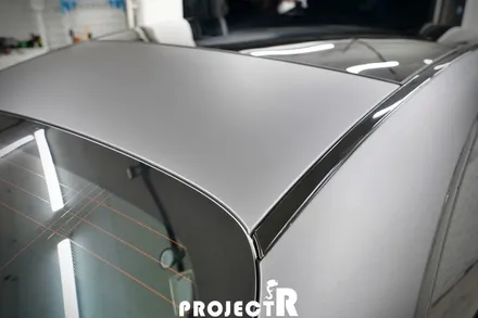 벤츠 S63 AMG 쿠페 전체 랩핑, 에이버리 슈프림 무광 건메탈 메탈릭 by 부천 자동차 래핑 프로젝트알 / 부천 원미구 상동