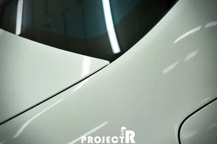 부천 랩핑 전문점, 벤츠 S63 AMG 에이버리 유광 화이트 전체 랩핑 in 프로젝트알 / 부천 원미구 상동