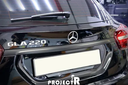 벤츠 GLA 220 크롬 죽이기, 크롬딜리트 부분 포인트 랩핑 in 부천랩핑 프로젝트알 / 부천 원미구 상동
