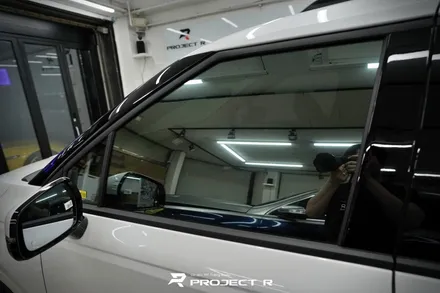 부천 신차패키지 카니발 KA4 글라스틴트 선셋 열차단 썬팅 in 프로젝트알 / 부천 원미구 상동
