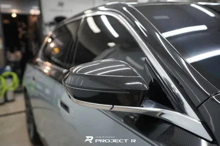 부천 BMW 7시리즈 740i 듀오톤 랩핑, 상단 울트라핏 카본 PPF 시공, 프로젝트알 / 부천 원미구 상동