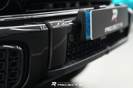 벤츠 지바겐 G580 나이트 패키지 크롬죽이기 시공, 부천 랩핑 PPF 전문 프로젝트알 / 부천 원미구 상동