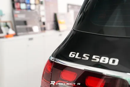 벤츠 GLS 580 부분 PPF, 사고수리 뒷범퍼 트렁크 재시공, 부천 울트라핏 PPF 전문 프로젝트알 / 부천 원미구 상동