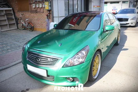 인피니티 G37 에이버리 유광 라디오엑티브 전체 랩핑 시공기 by 인천랩핑 프로젝트R / 부천 원미구 상동