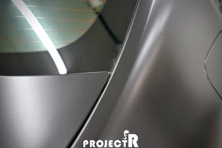 BMW 5시리즈 520d 에이버리 사틴블랙 전체랩핑, 인천 부천 랩핑 잘하는곳 프로젝트알 / 부천 원미구 상동