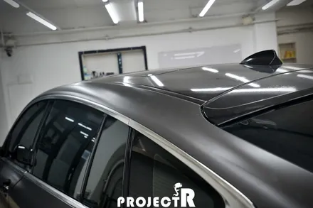 BMW 5GT 530d 전체랩핑, 에이버리 사틴 바솔트 자동차 래핑 by 인천 부평 프로젝트알 / 부천 원미구 상동
