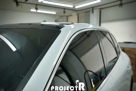 포르쉐 카이엔 전체 랩핑 재시공, 3M 화이트 골드 스파클 자동차 래핑, 부천 프로젝트알 / 부천 원미구 상동