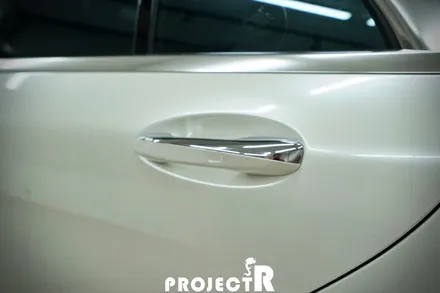 벤츠 S클래스 전체 랩핑, S63 AMG 유광 화이트 자동차 랩핑, 부천 상동 프로젝트알 / 부천 원미구 상동