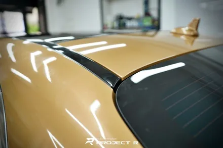 벤츠 S560 마이바흐 투톤 랩핑, 3M 유광 골드 메탈릭 시공, 부천랩핑 프로젝트알 / 부천 원미구 상동