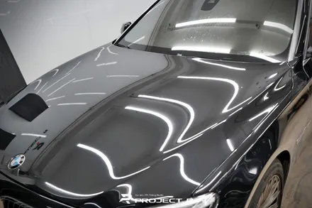 BMW 7시리즈 사고수리 후 앞범퍼 본넷 PPF 재시공, 부천 자동차PPF 프로젝트알 / 부천 원미구 상동