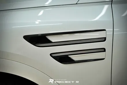 제네시스 GV80 크롬죽이기, 그릴도색 라이트필름 루프스킨 블랙PPF 시공, 프로젝트R / 부천 원미구 상동