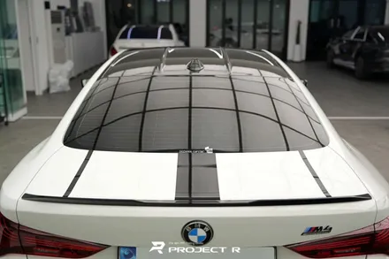 BMW M4 컴페티션 데칼 바이퍼라인 포인트 랩핑, 부천 프로젝트알 / 부천 원미구 상동