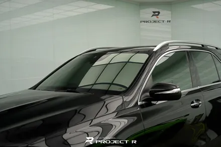 벤츠 GLE 300d 틴팅 재시공, 글라스틴트 선셋 부천 열차단 썬팅 프로젝트알 / 부천 원미구 상동