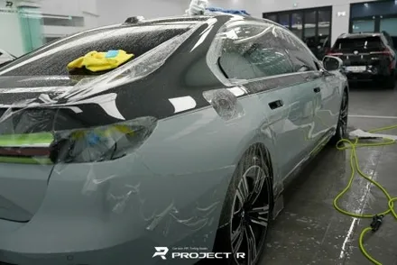 BMW 7시리즈 750e 울트라핏 듀오톤 PPF, 실내PPF 및 윈드쉴드 시공 부천 프로젝트알 / 부천 원미구 상동