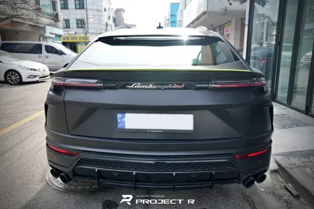 람보르기니 우루스 열차단 썬팅, 글라스틴트 선셋 윈도 틴팅 시공 후기, 부천 프로젝트알 / 부천 원미구 상동
