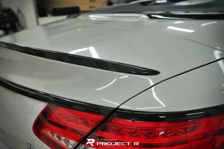 벤츠 S63 AMG 쿠페 에이버리 유광 그레이 전체 랩핑 시공, 부천 자동차랩핑 프로젝트알 / 부천 원미구 상동