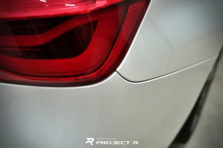 BMW 3시리즈 전체 랩핑, 에이버리 유광 화이트 시공, 부천 자동차랩핑 전문 프로젝트알 / 부천 원미구 상동