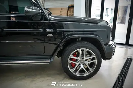 벤츠 G63 AMG 전체 PPF, 지바겐 나이트패키지(크롬죽이기) 시공, 부천PPF 프로젝트R / 부천 원미구 상동