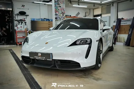 포르쉐 타이칸 울트라핏 전체PPF, 글라스틴트 슈어X 전면 썬팅, 부천 상동 프로젝트알 / 부천 원미구 상동