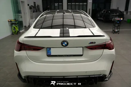 BMW M4 컴페티션 데칼 바이퍼라인 포인트 랩핑, 부천 프로젝트알 / 부천 원미구 상동