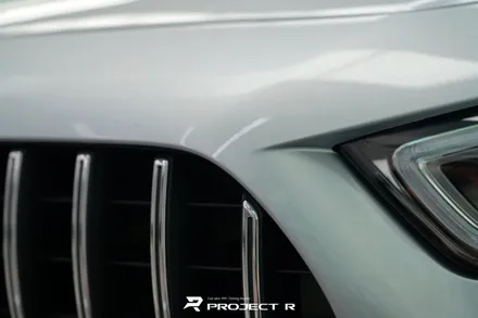 벤츠 AMG GT43 앞범퍼 및 리어 디퓨저 울트라핏 PPF 재시공, 부천 수입차PPF 전문 프로젝트알 / 부천 원미구 상동