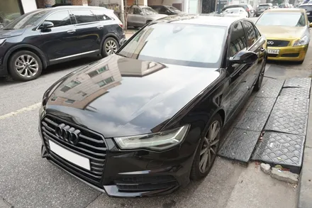 부천 상동 열차단 썬팅, 아우디 A6 글라스틴트 선셋 프리미엄 윈도 틴팅 재시공기 by 프로젝트R / 부천 원미구 상동