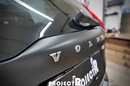 볼보 XC90 에이버리 사틴블랙 전체 랩핑, 부천 프로젝트알 / 부천 원미구 상동