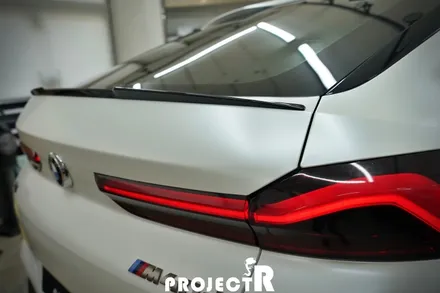 BMW X6 에이버리 사틴 화이트펄 전체 랩핑, 크롬죽이기 / 부천랩핑 프로젝트알 / 부천 원미구 상동