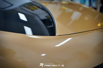 벤츠 S560 마이바흐 투톤 랩핑, 3M 유광 골드 메탈릭 시공, 부천랩핑 프로젝트알 / 부천 원미구 상동