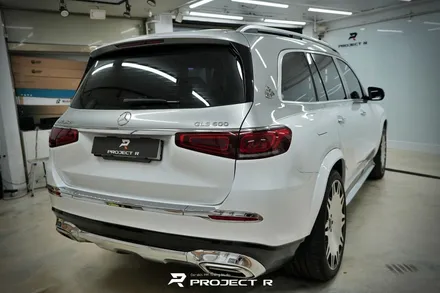 벤츠 GLS 600 마이바흐 듀오톤 에이버리 유광 화이트 투톤 랩핑, 부천 프로젝트R / 부천 원미구 상동