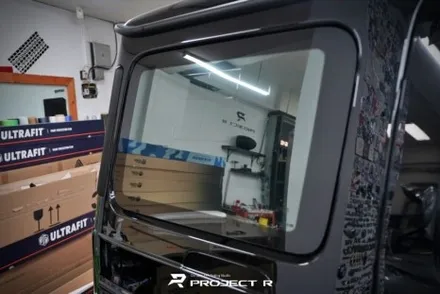 벤츠 G63 AMG 지바겐 열차단 썬팅, 글라스틴트 선셋 재시공, 부천 상동 프로젝트알 / 부천 원미구 상동