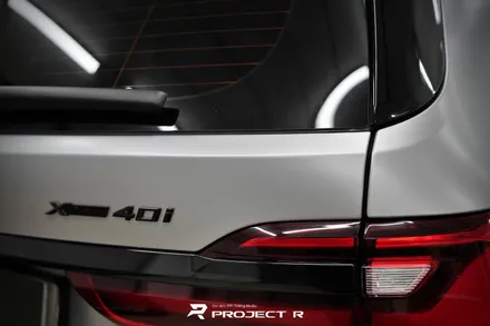 BMW X7 40i 에이버리 사틴실버메탈릭 전체 랩핑, 부천랩핑 프로젝트알 / 부천 원미구 상동