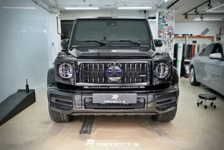 벤츠 지바겐 G63 AMG 실내 포함 전체 PPF, 울트라핏 블랙PPF로 블랙 에디션 따라잡기, 부천 프로젝트알 / 부천 원미구 상동