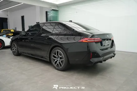 부천 BMW 5시리즈 530i 전체 PPF, 울트라핏 블랙PPF 시공, 프로젝트알 / 부천 원미구 상동