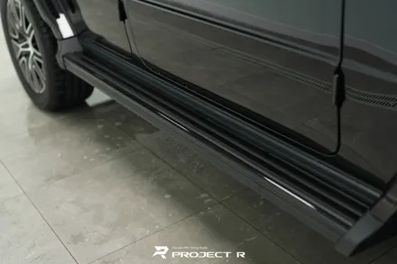 벤츠 지바겐 G580 나이트 패키지 크롬죽이기 시공, 부천 랩핑 PPF 전문 프로젝트알 / 부천 원미구 상동