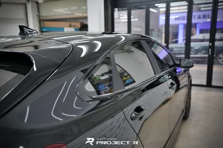 K3 GT 크롬죽이기, 유광블랙 부분 포인트 랩핑 시공 in 부천 프로젝트알 / 부천 원미구 상동