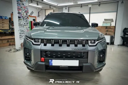 토레스 크롬죽이기, 루프스킨 부분 포인트 랩핑 및 부분 도색 시공 in 부천 프로젝트알 / 부천 원미구 상동