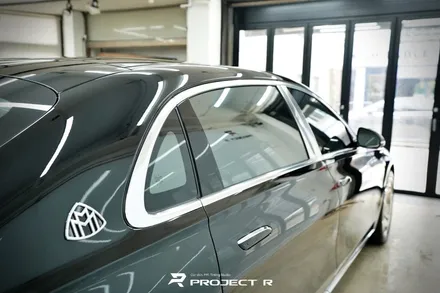 벤츠 S클래스 마이바흐 S580 울트라핏 PPF 전체 재시공, 기온쿼츠 Q2 PPF 코팅, 부천PPF 프로젝트알 / 부천 원미구 상동