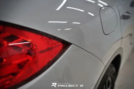 포르쉐 카이엔 비닐프로그 브라이트 그레이 전체 랩핑, 부천 크레용 랩핑은 프로젝트알 / 부천 원미구 상동