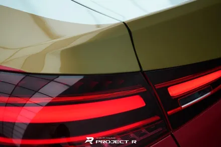벤츠 GLE 400e 부천 랩핑 전문점에서 아이언맨 컵셉 전체 랩핑 시공 / 부천 원미구 상동